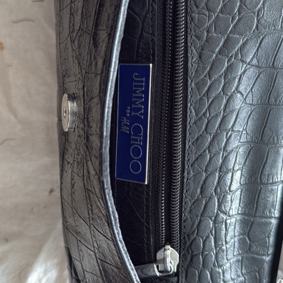 Jimmy Choo x H&M Limited Edition Black Star Clutch - Picture 2 of 3